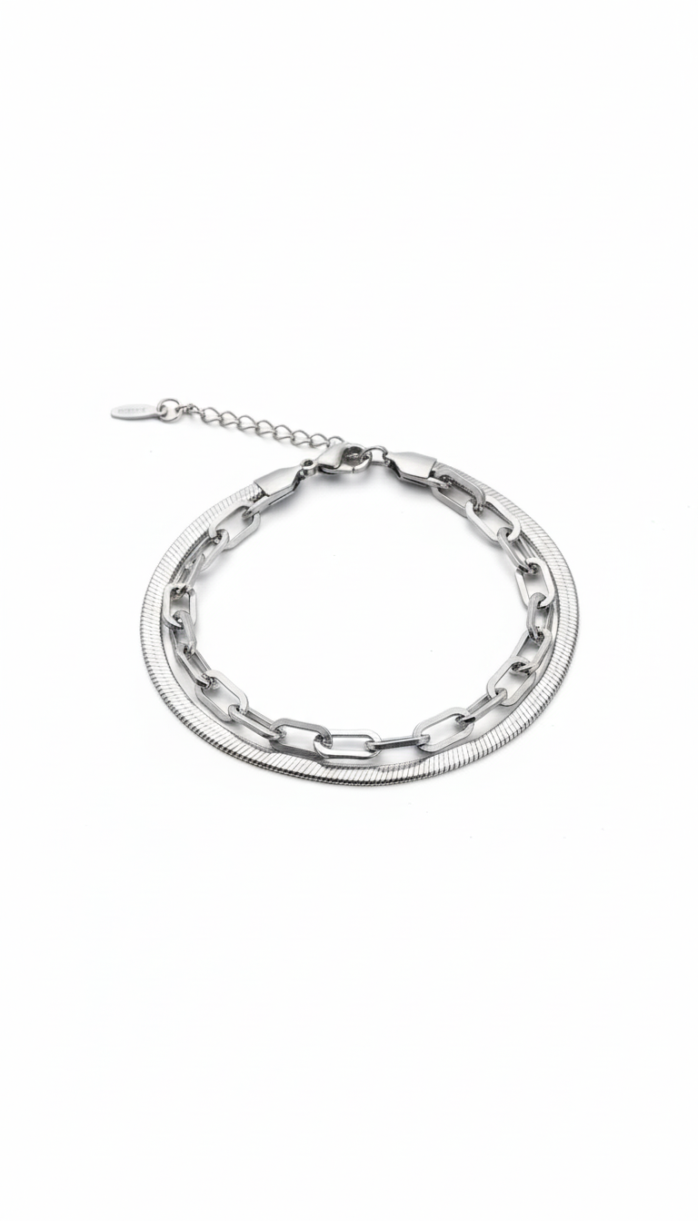 Miras Çift Zincirli Bileklik