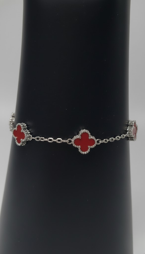 Miras Kırmızı Yonca Bileklik