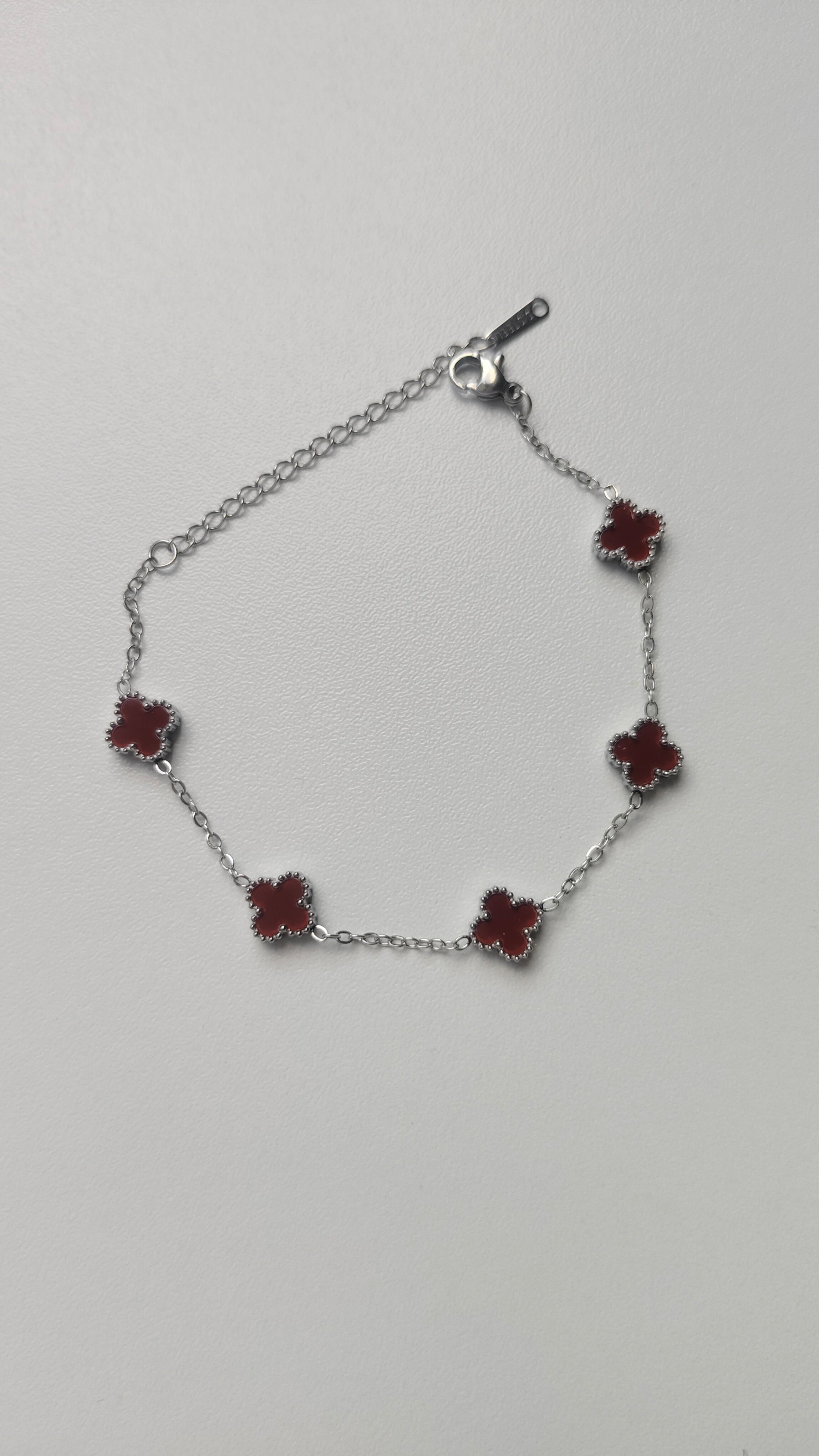 Miras Kırmızı Yonca Bileklik