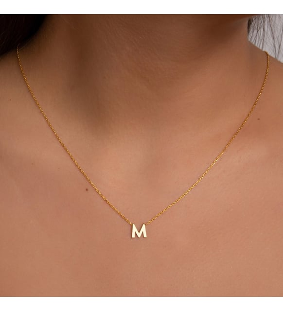 Miras Kişiye Özel Harf Kolye