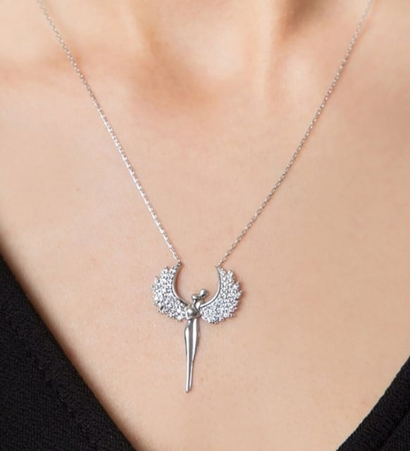 Miras Melek Kanadı Kolye